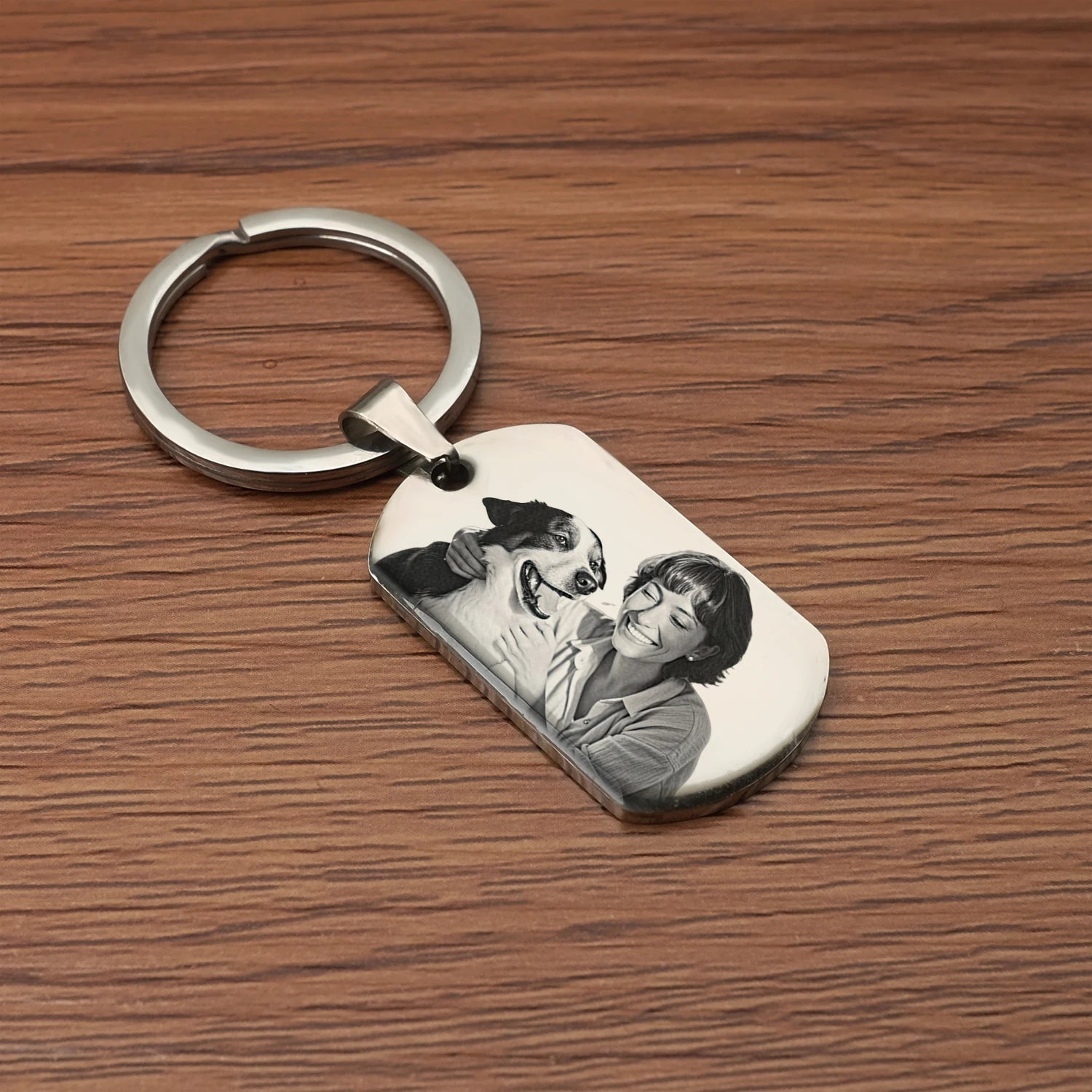 Personalized Photo Keychain Drive Safe,Custom Photo Couple Keychain Gift for Him,Pet Memorial Gifts,Keychains for men women