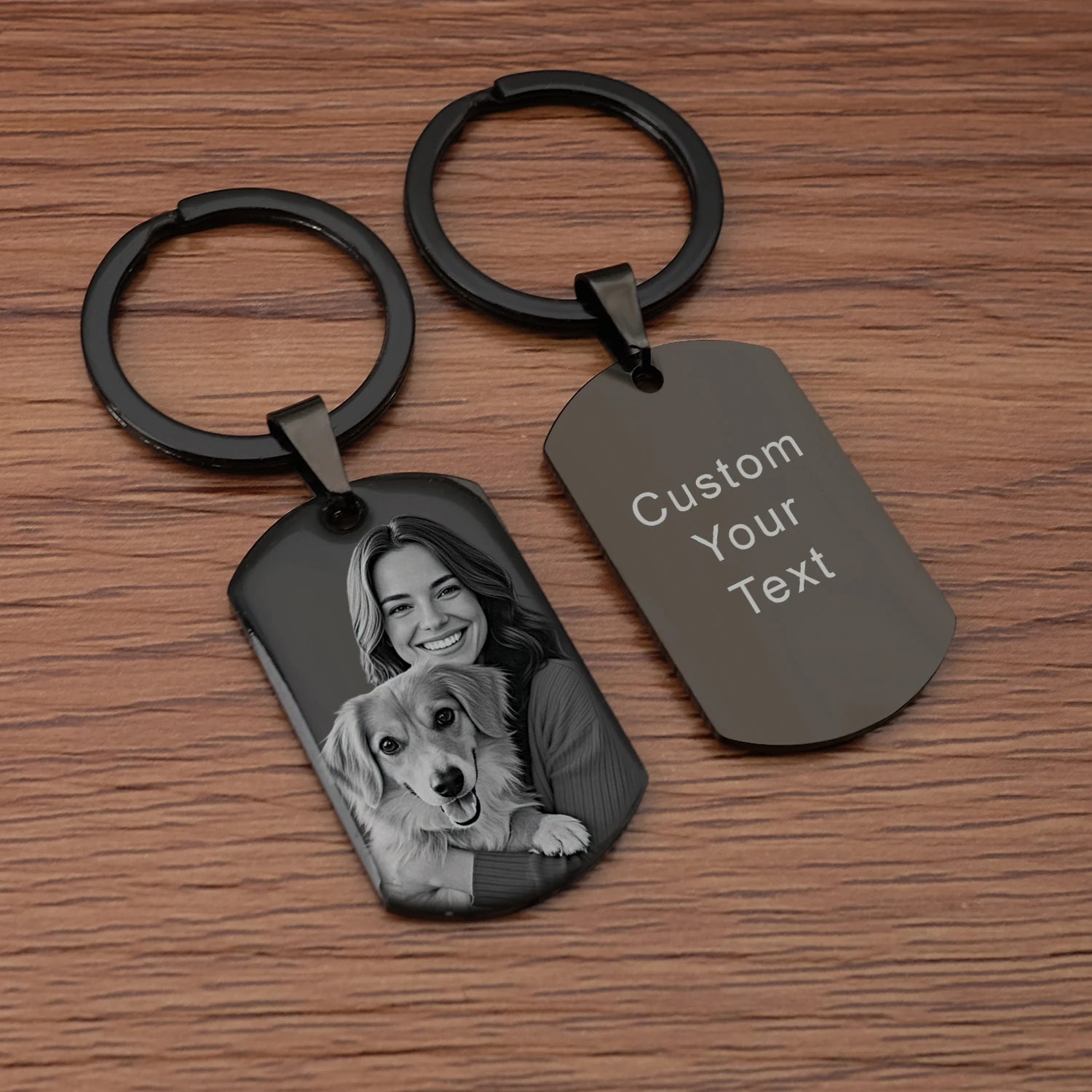 Personalized Photo Keychain Drive Safe,Custom Photo Couple Keychain Gift for Him,Pet Memorial Gifts,Keychains for men women